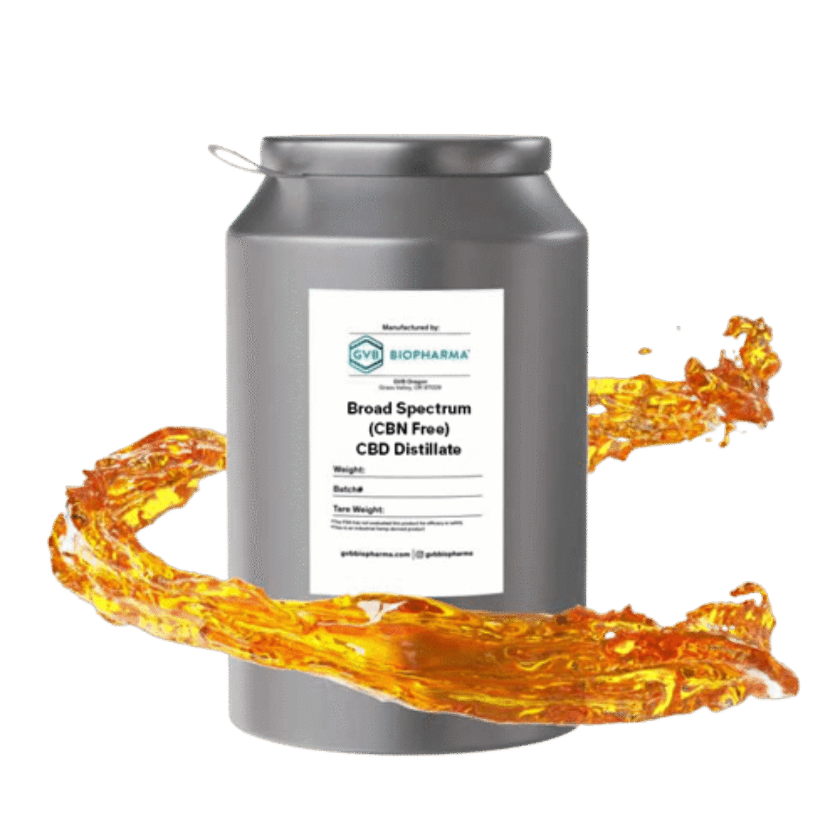 GVB Biopharma | Broad Spectrum CBD Distillate (CBN Free)