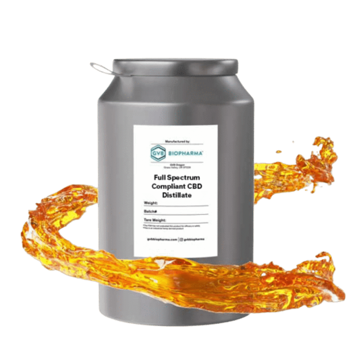 Full Spectrum CBD Distillate (Compliant) | GVB Biopharma